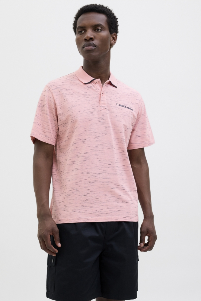 JCOLOGAN INJECT POLO SS SMU 12283821 PINK ICING